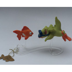 Glub Glub and Flippers Pocket Dragon Whimsical World Of Pocket Dragons by Real Musgrave Hand Made in 2003