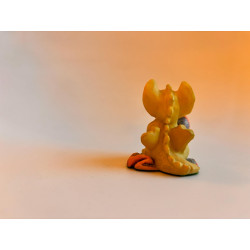 A Little Security Pocket Dragon - Whimsical World Of Pocket Dragons by Real Musgrave - Hand Made in 1994