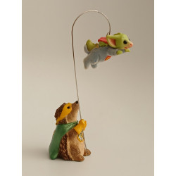 Superheroes Pocket Dragon - Boxed - Hand Made - Real Musgrave Whimsical World Of Pocket Dragons - 2004