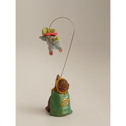 Superheroes Pocket Dragon - Boxed - Hand Made - Real Musgrave Whimsical World Of Pocket Dragons - 2004