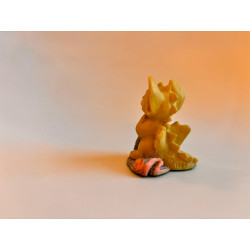 A Little Security Pocket Dragon - Whimsical World Of Pocket Dragons by Real Musgrave - Hand Made in 1994