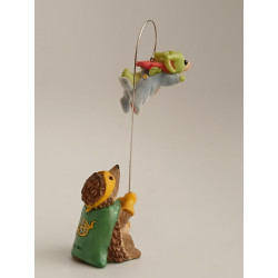 Superheroes Pocket Dragon - Boxed - Hand Made - Real Musgrave Whimsical World Of Pocket Dragons - 2004