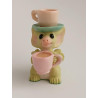 Tea For Two Pocket Dragon - Boxed - Hand Made - Real Musgrave Whimsical World Of Pocket Dragons - 2000