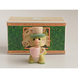 Tea For Two Pocket Dragon - Boxed - Hand Made - Real Musgrave Whimsical World Of Pocket Dragons - 2000