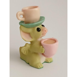 Tea For Two Pocket Dragon - Boxed - Hand Made - Real Musgrave Whimsical World Of Pocket Dragons - 2000
