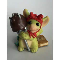 Diet Devil Pocket Dragon - Whimsical World Of Pocket Dragons by Real Musgrave Hand Made in 2001