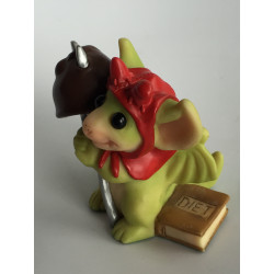 Diet Devil Pocket Dragon - Whimsical World Of Pocket Dragons by Real Musgrave Hand Made in 2001
