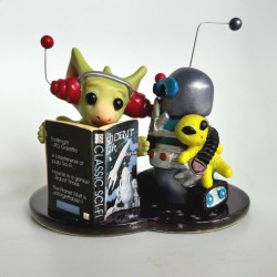 Sci Fi Guys Pocket Dragon Figurine Hand Made In 2004 - Boxed - Real Musgrave Whimsical World Of Pocket Dragons