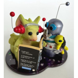 Sci Fi Guys Pocket Dragon Figurine Hand Made In 2004 - Boxed - Real Musgrave Whimsical World Of Pocket Dragons