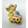 Happy Birthday Pocket Dragon - Whimsical World Of Pocket Dragons by Real Musgrave - Hand Made- 1997