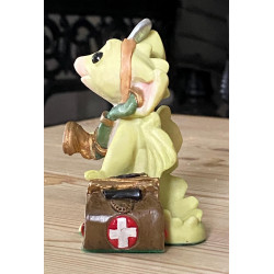 Dr Dragon Pocket Dragon - gift for medical student graduate GP Surgeon Doctor Dragon