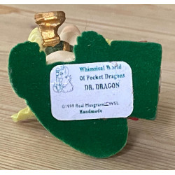 Dr Dragon Pocket Dragon - gift for medical student graduate GP Surgeon Doctor Dragon