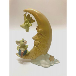 Wizard Moon Pocket Dragon Set- Whimsical World Of Pocket Dragons Hand Made- 2001
