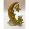 Wizard Moon Pocket Dragon Set- Whimsical World Of Pocket Dragons Hand Made- 2001