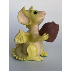 Want A Bite ? Pocket Dragon- Whimsical World Of Pocket Dragons Hand Made- 1993
