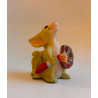 The Artist Pocket Dragon - Annual Piece 2000 - Whimsical World Of Pocket Dragons by Real Musgrave - Hand Made