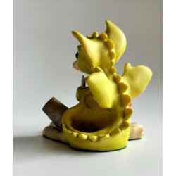 Thimble Foot Pocket Dragon - Hand Made in 1991 - Real Musgrave Whimsical World Of Pocket Dragons