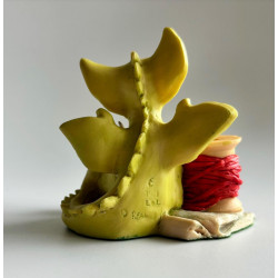 Thimble Foot Pocket Dragon - Hand Made in 1991 - Real Musgrave Whimsical World Of Pocket Dragons