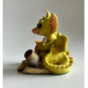 Thimble Foot Pocket Dragon - Hand Made in 1991 - Real Musgrave Whimsical World Of Pocket Dragons