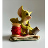 Thimble Foot Pocket Dragon - Hand Made in 1991 - Real Musgrave Whimsical World Of Pocket Dragons