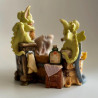 Bathing The Gargoyle Pocket Dragon - Worldwide Limited Edition of 3500 - Hand Made in 1997 - Real Musgrave