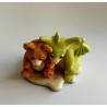 Spilt Milk Pocket Dragon - Hand Made in 1997 - Real Musgrave - Whimsical World Of Pocket Dragons