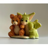 Spilt Milk Pocket Dragon - Hand Made in 1997 - Real Musgrave - Whimsical World Of Pocket Dragons