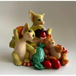 Sticking Together Pocket Dragon - Friends Collector's Club Special 1997/1998 - Hand Made Real Musgrave