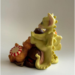 Sticking Together Pocket Dragon - Friends Collector's Club Special 1997/1998 - Hand Made Real Musgrave