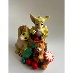 Sticking Together Pocket Dragon - Friends Collector's Club Special 1997/1998 - Hand Made Real Musgrave