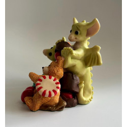 Sticking Together Pocket Dragon - Friends Collector's Club Special 1997/1998 - Hand Made Real Musgrave