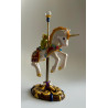 Riding The Unicorn Pocket Dragon - Hand Made in 2004 - Real Musgrave - Whimsical World Of Pocket Dragons