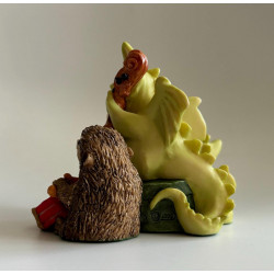 Quartet Pocket Dragon - Hand Made in 1995 -  Real Musgrave Whimsical World Of Pocket Dragons