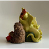 Quartet Pocket Dragon - Hand Made in 1995 -  Real Musgrave Whimsical World Of Pocket Dragons