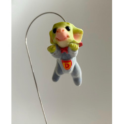 Superheroes Pocket Dragon - Hand Made in 2004 - Real Musgrave Whimsical World Of Pocket Dragons