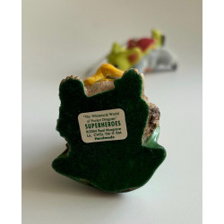 Superheroes Pocket Dragon - Hand Made in 2004 - Real Musgrave Whimsical World Of Pocket Dragons