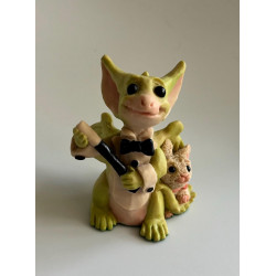 It's Magic Pocket Dragon - Hand Made in 1994 -  Real Musgrave Whimsical World Of Pocket Dragons