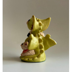 It's Magic Pocket Dragon - Hand Made in 1994 -  Real Musgrave Whimsical World Of Pocket Dragons