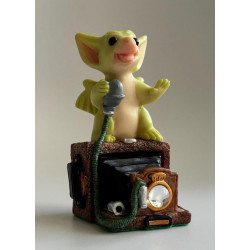 Smile Pocket Dragon - Hand Made in 1999 -  Real Musgrave Whimsical World Of Pocket Dragons