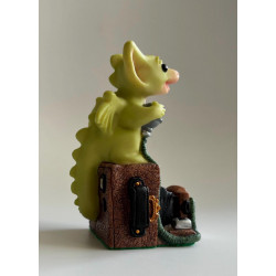 Smile Pocket Dragon - Hand Made in 1999 -  Real Musgrave Whimsical World Of Pocket Dragons