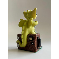Smile Pocket Dragon - Hand Made in 1999 -  Real Musgrave Whimsical World Of Pocket Dragons