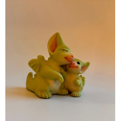 You Touch My Heart Pocket Dragon -  Boxed - Hand Made in 2003 - Real Musgrave - Whimsical World