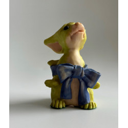 Blue Ribbon Pocket Dragon - Friends & Collectors Club Special 1994/1995 -  Boxed - Whimsical World Of Pocket Dragons Hand Made- 1994