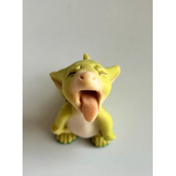 Take Your Medicine Pocket Dragon - Whimsical World Of Pocket Dragons by Real Musgrave -  Hand Made In 1997