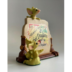 A Very Good Sign Pocket Dragon - Whimsical World Of Pocket Dragons by Real Musgrave Hand Made in 1999