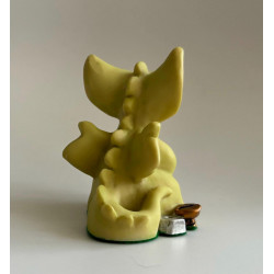 I'll Fix It Pocket Dragon - Whimsical World Of Pocket Dragons by Real Musgrave - Hand Made - 1998