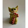 Candy Cane Pocket Dragon - Whimsical World Of Pocket Dragons by Real Musgrave Hand Made in 1994