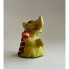 Candy Cane Pocket Dragon - Whimsical World Of Pocket Dragons by Real Musgrave Hand Made in 1994
