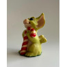 Candy Cane Pocket Dragon - Whimsical World Of Pocket Dragons by Real Musgrave Hand Made in 1994