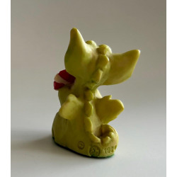 Candy Cane Pocket Dragon - Whimsical World Of Pocket Dragons by Real Musgrave Hand Made in 1994